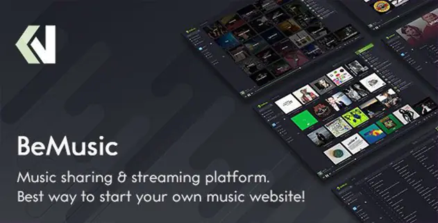 BeMusic 3.1.0 – Music Streaming Engine Scripts