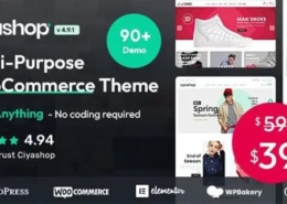 CiyaShop 4.16.0 Apps – Multipurpose WooCommerce Theme