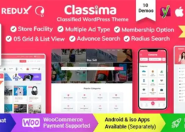 Classima 2.5.4 – Classified Ads WordPress Theme