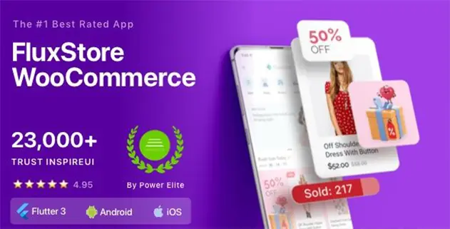 Fluxstore WooCommerce 4.0.0 – Flutter E commerce Full App