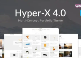 HyperX 4.9.9.4 – Responsive WordPress Portfolio Theme