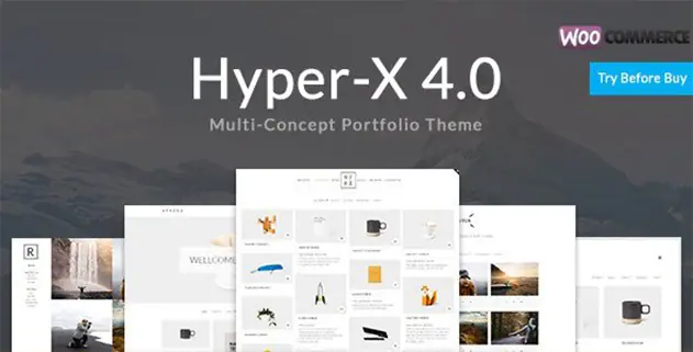 HyperX 4.9.9.4 – Responsive WordPress Portfolio Theme