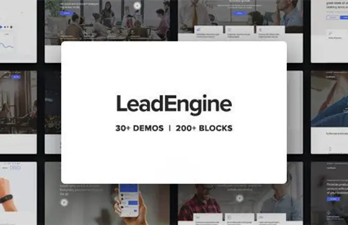 LeadEngine 4.7.0 – Multi Purpose WordPress Theme