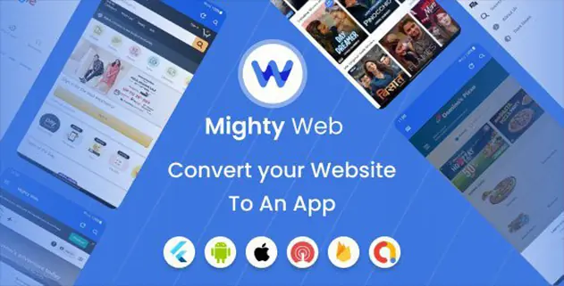 MightyWeb Webview 21.0 – Web to App Convertor