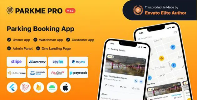 ParkMePRO 1.2.0 – Complete Car Parking App