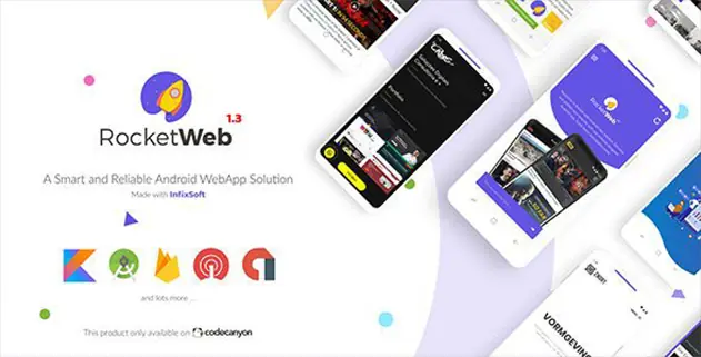 RocketWeb 1.4.8 – Configurable Android WebView App Template