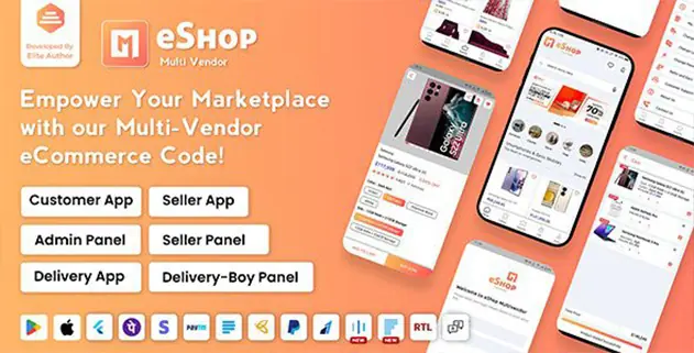 eShop 2.9.0 – Multi Vendor eCommerce App